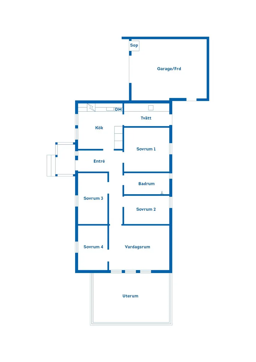 Villa, Hagabergsvägen 22, Krontorp, Mariestad