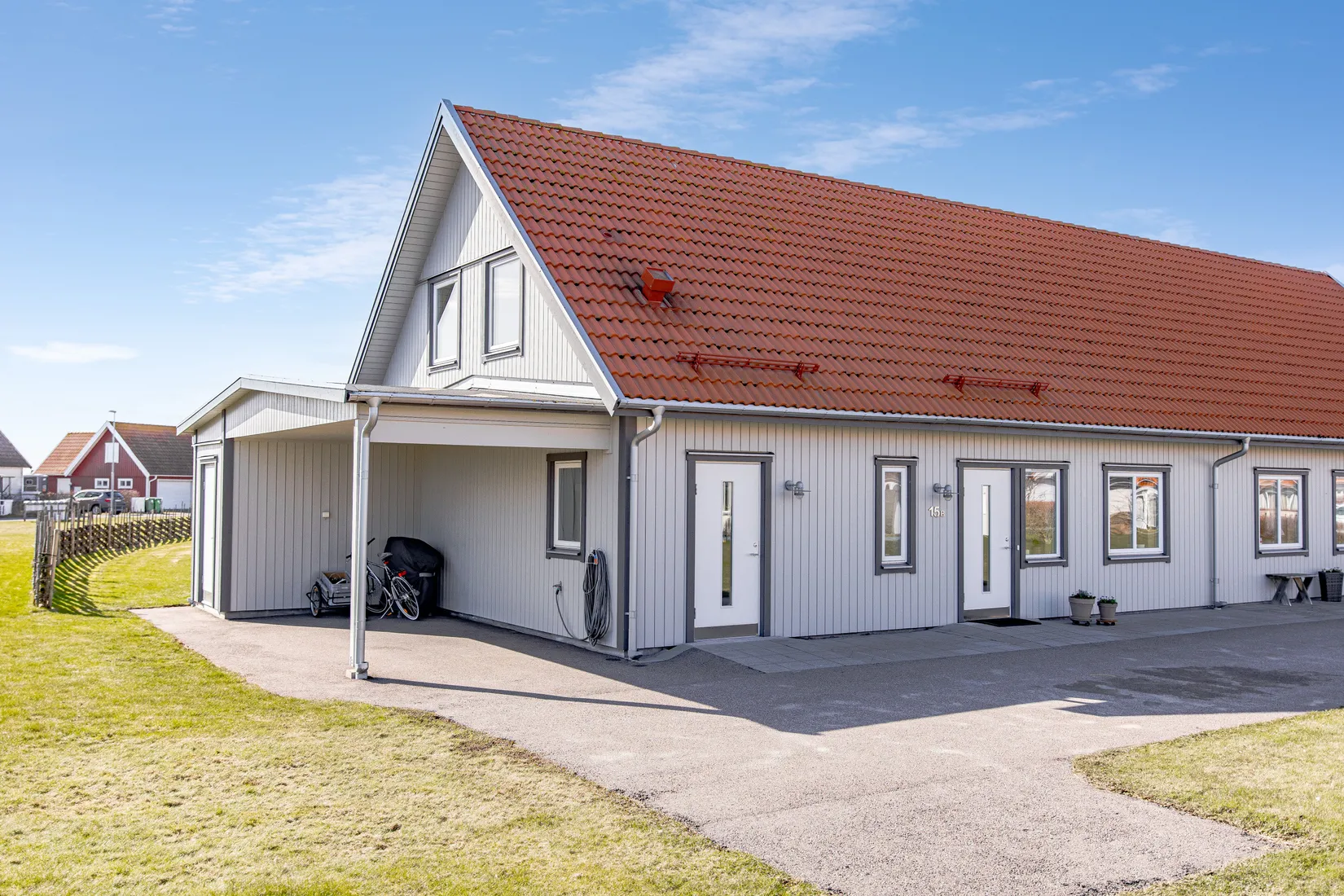 Bostadsrätt, Radhus, Fyrkarlens väg 15B, Glommen, Falkenberg