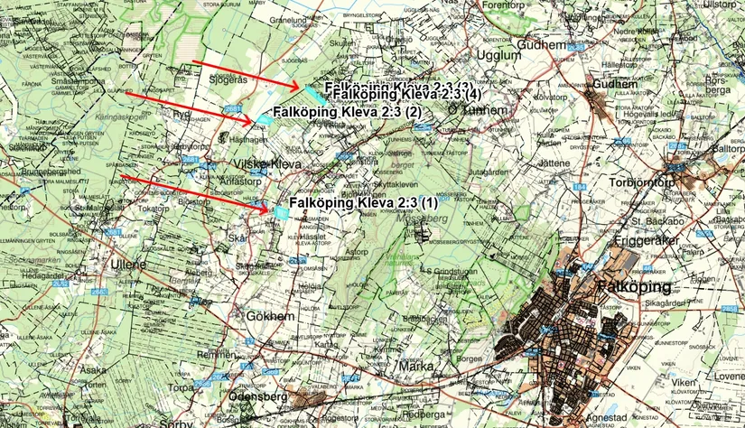 Gård/Skog, Björsgården 3, Vilske-Kleva, Falköping