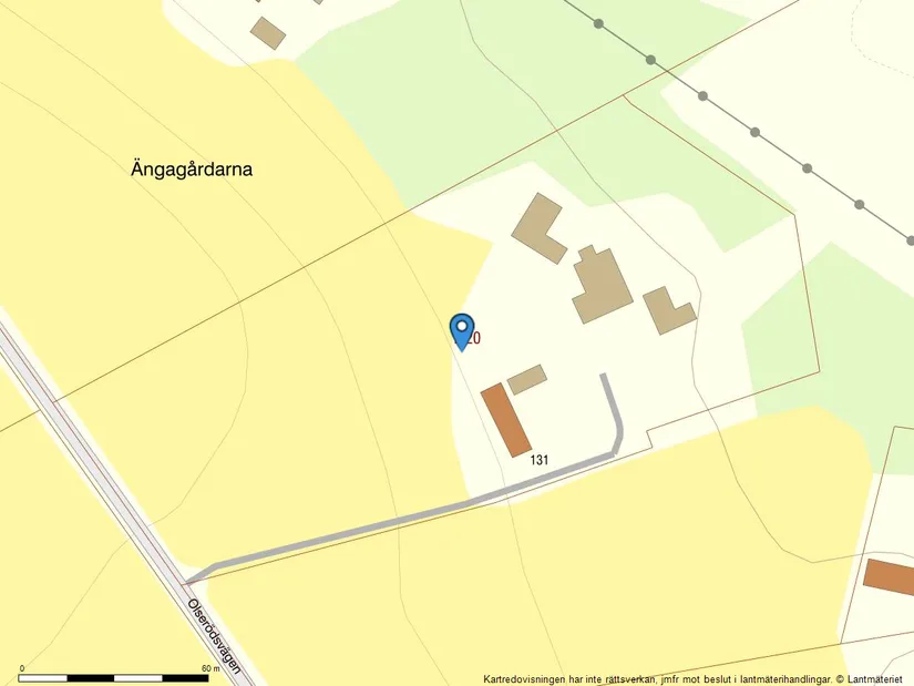 Villa, Gård/Skog, Olserödsvägen 131, Olseröd, Kristianstad