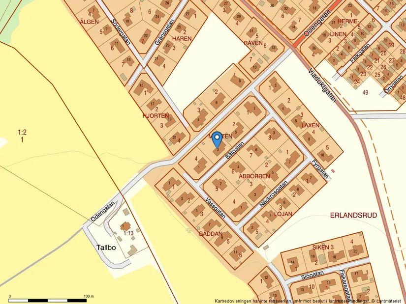 Villa, Båtgatan 3, Mellerud