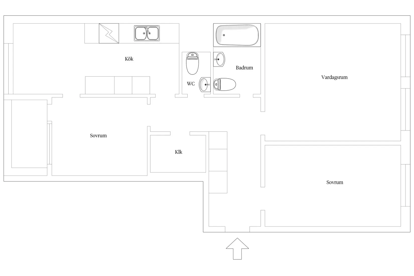 Bostadsrätt, Sunnanväg 6O, Klostergården, Lund