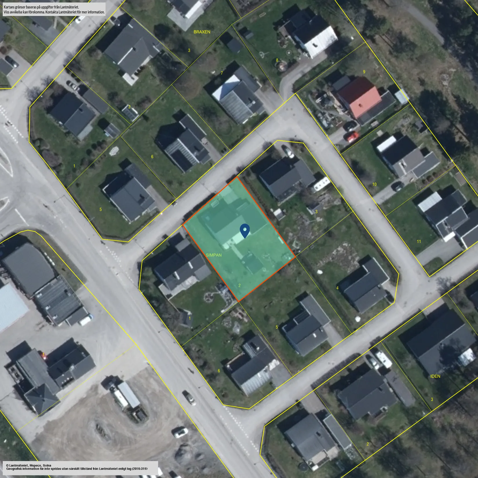 Villa, Stafettvägen 9, Änget, Härnösand