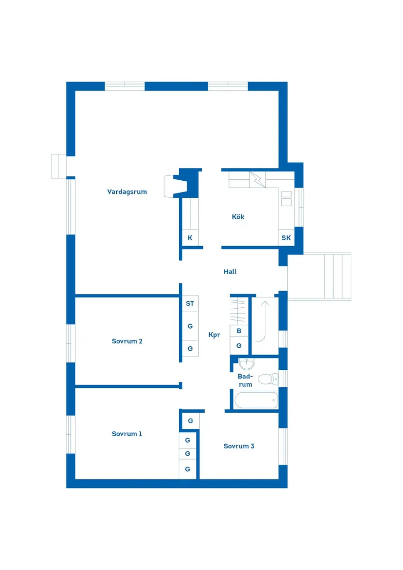Villa, Svedjemarksgatan 28, Östervärn, Hässleholm