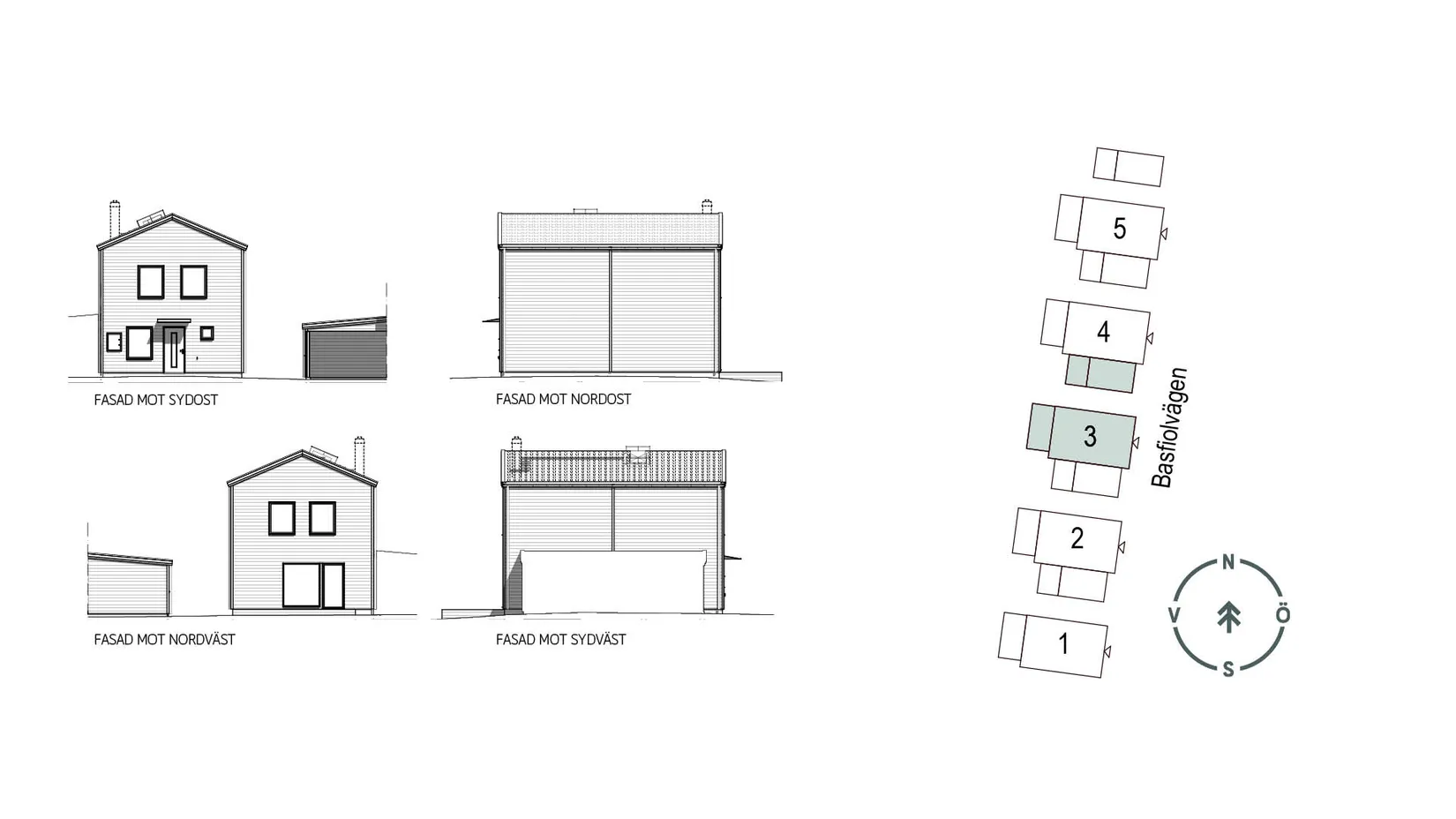 Villa, Basfiolvägen 38 Hus 3, Dals Ängar , Falkenberg