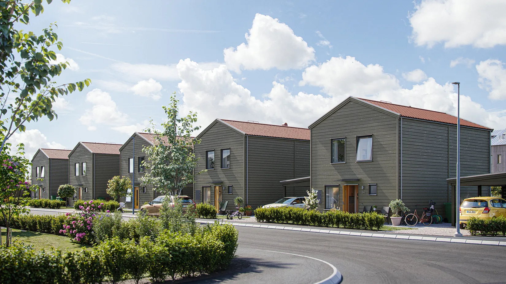 Villa, Basfiolvägen 36 Hus 4, Dals Ängar , Falkenberg