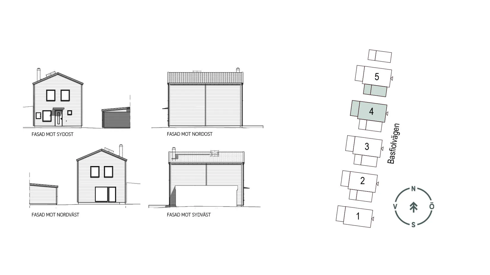 Villa, Basfiolvägen 36 Hus 4, Dals Ängar , Falkenberg