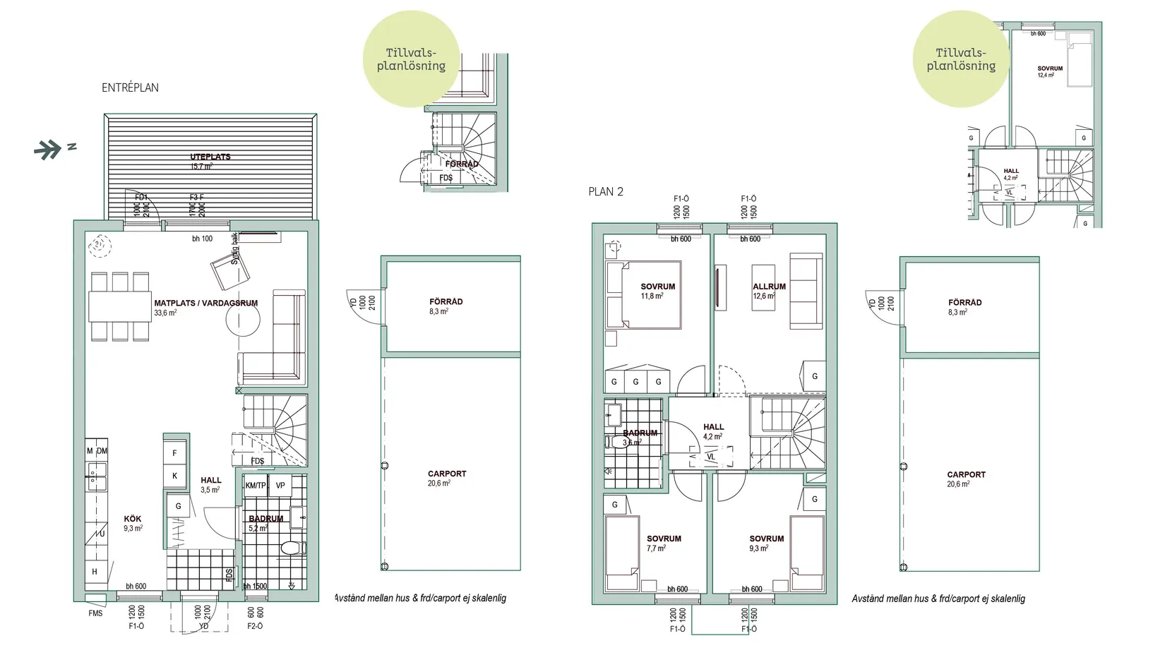 Villa, Basfiolvägen 36 Hus 4, Dals Ängar , Falkenberg