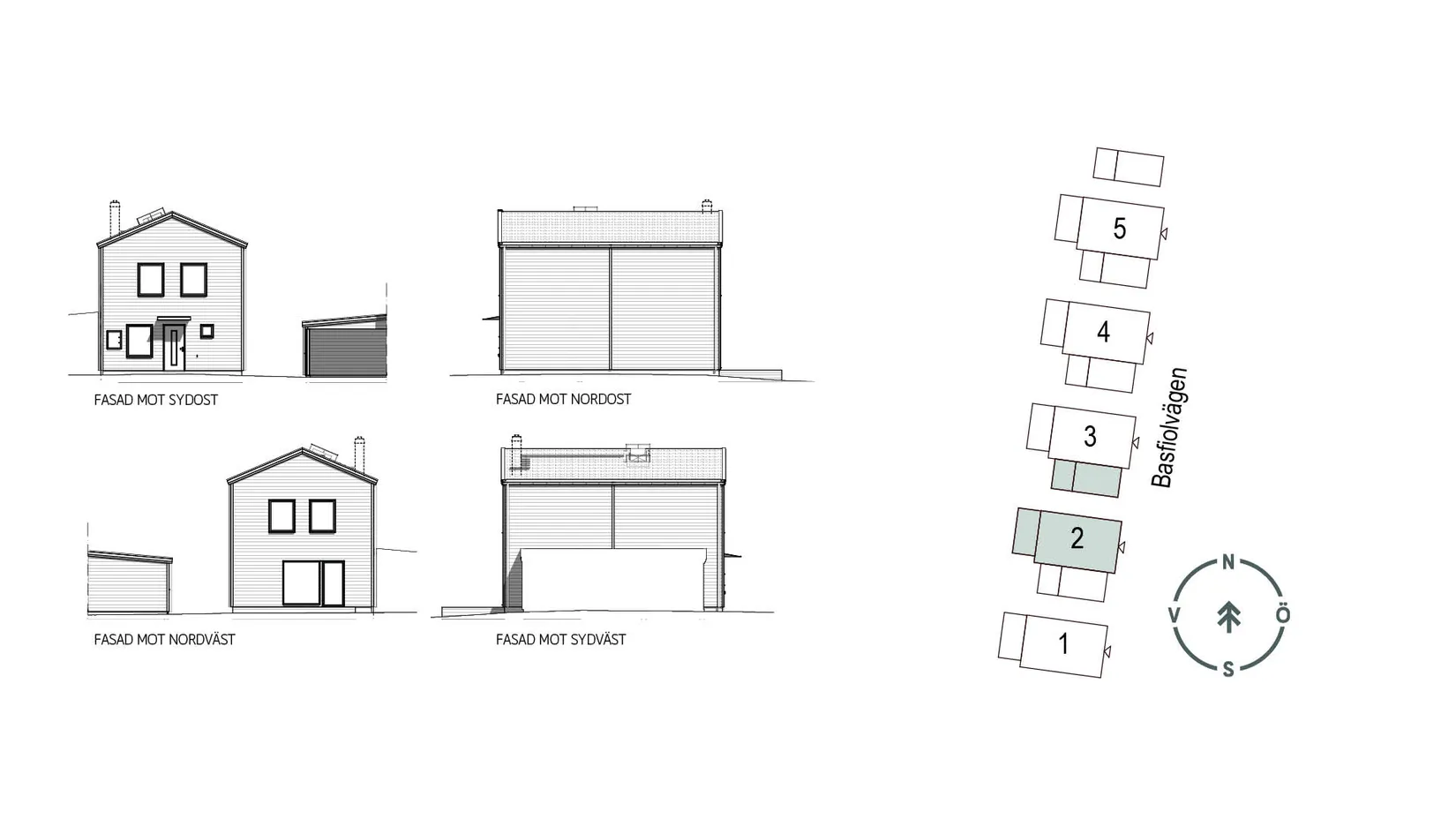 Villa, Basfiolvägen 40 Hus 2, Dals Ängar , Falkenberg