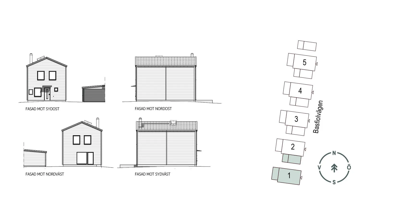 Villa, Basfiolvägen 42 Hus 1, Dals Ängar , Falkenberg