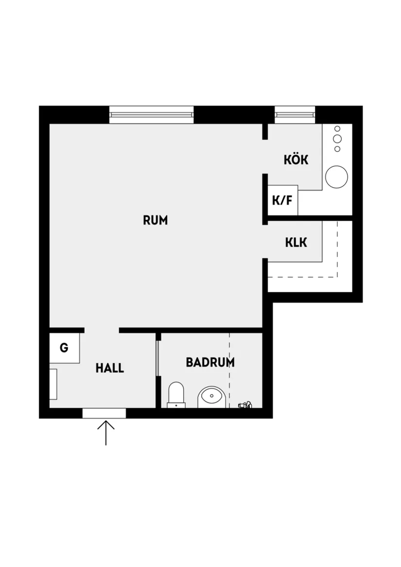 Bostadsrätt, Fornminnesvägen 7, Vallentuna Centrum, Vallentuna