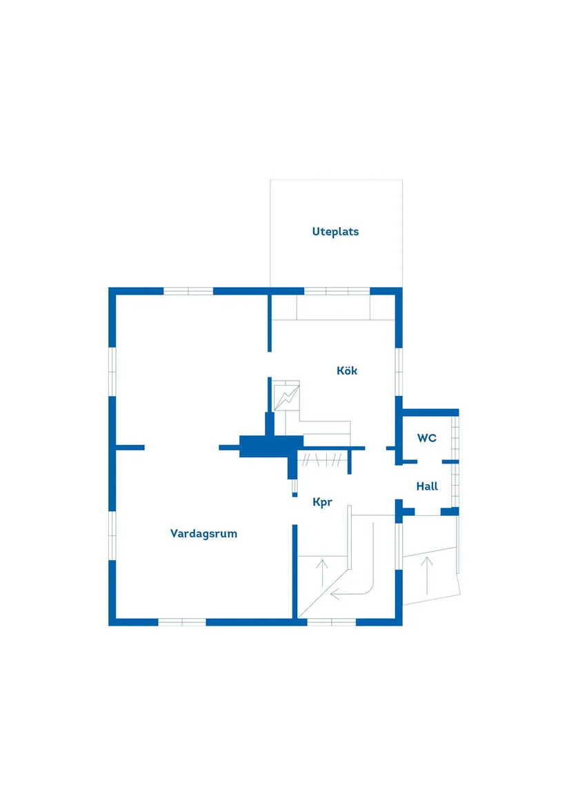 Villa, Vinkelgatan 1, Handskeryd, Nässjö