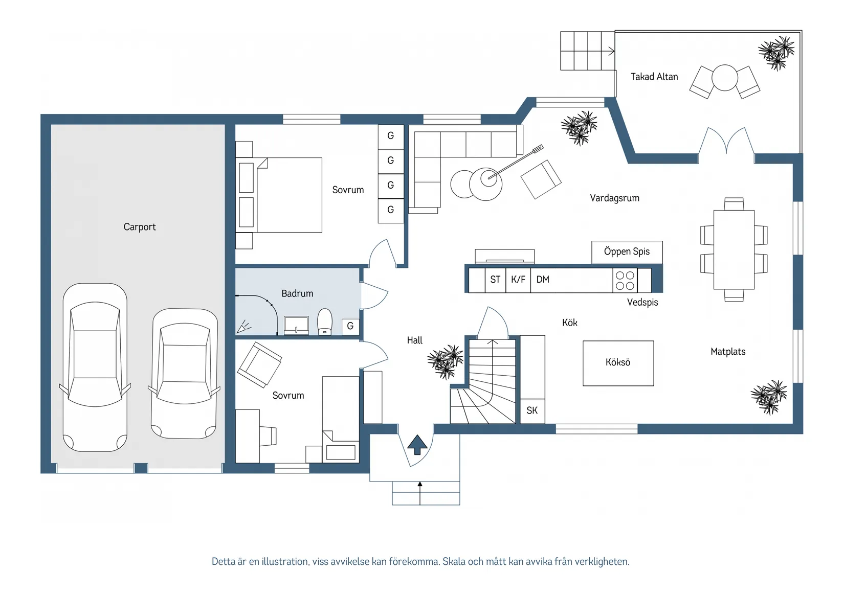 Villa, Ringvägen 19, Centralt, Malung-Sälen