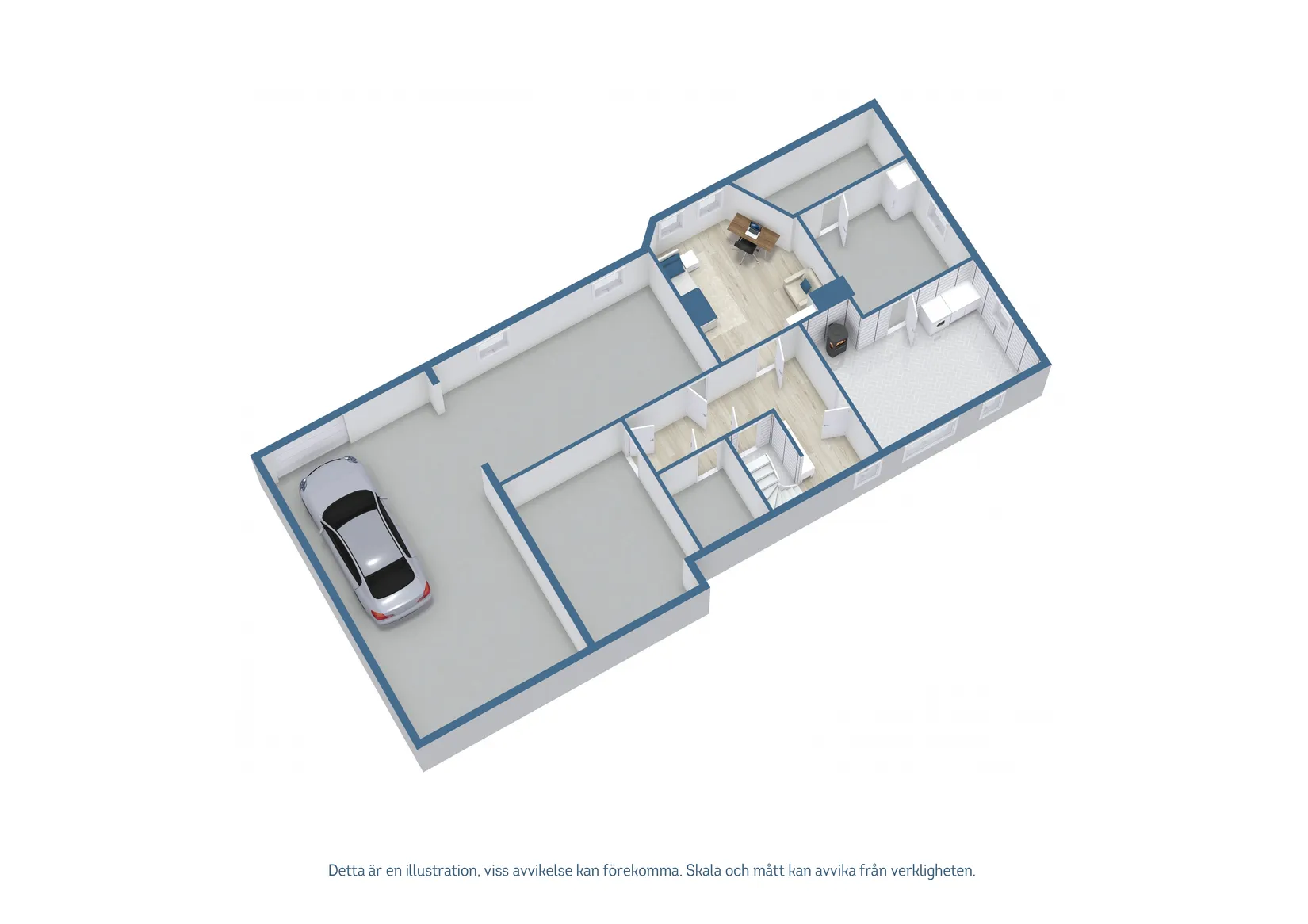 Villa, Ringvägen 19, Centralt, Malung-Sälen