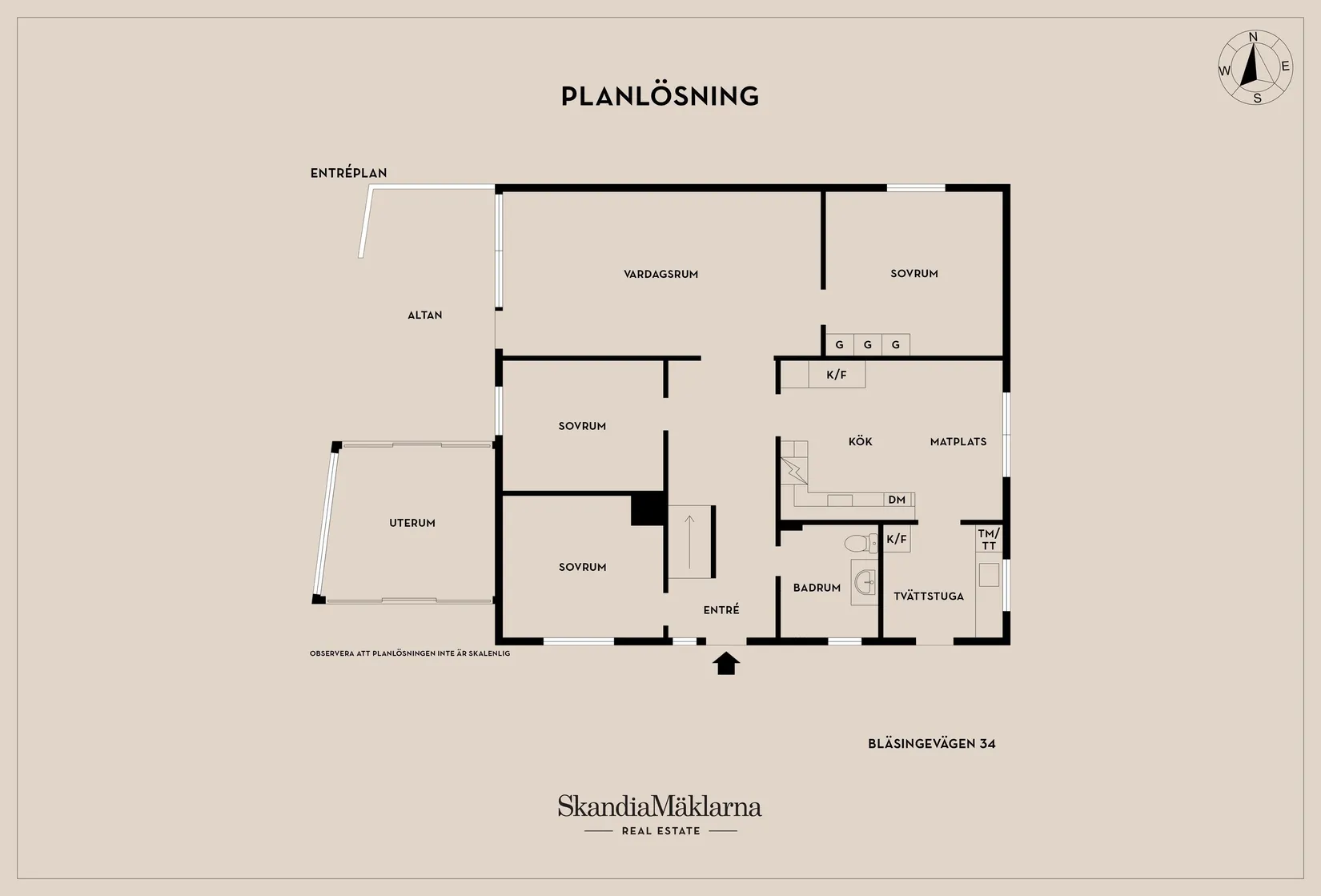 Bostadsrätt, Bläsingevägen 34, Östra Ljungby, Klippan