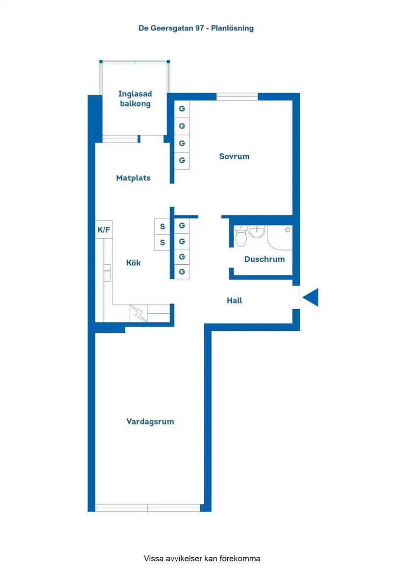 Bostadsrätt, De Geersgatan 97, Eneby, Norrköping