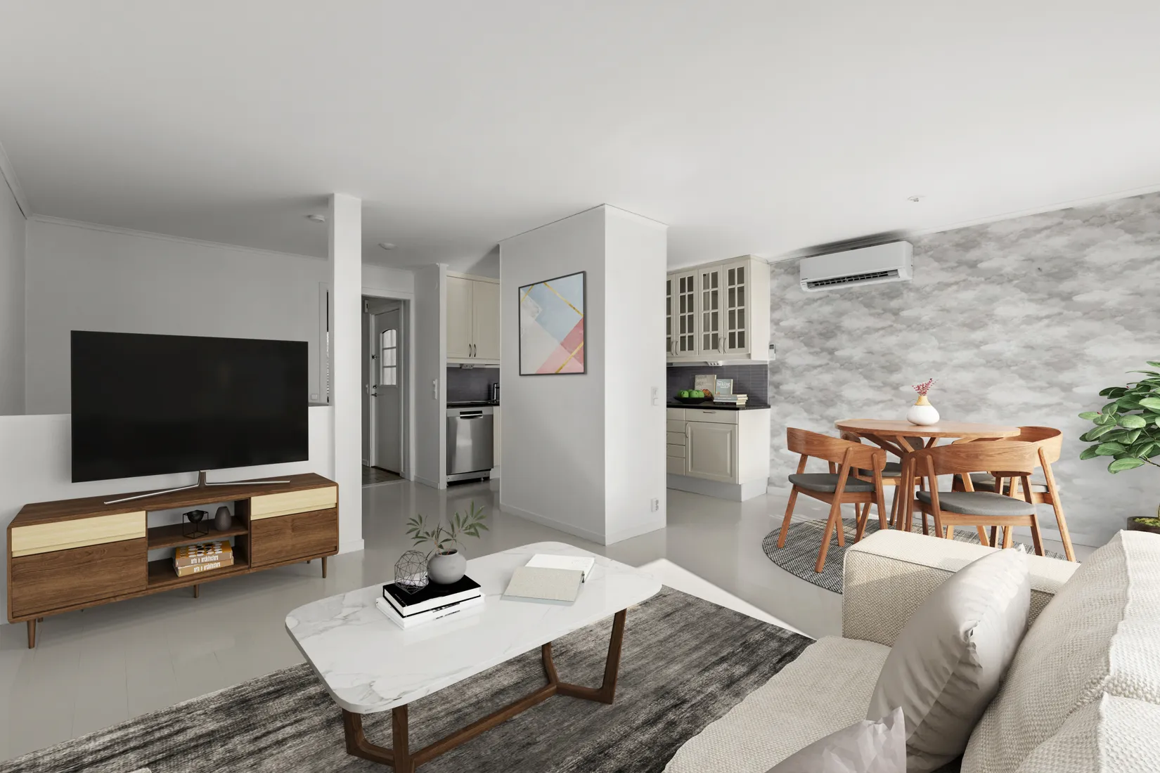 Radhus, Glädjegången 28, Trollbäcken, Tyresö