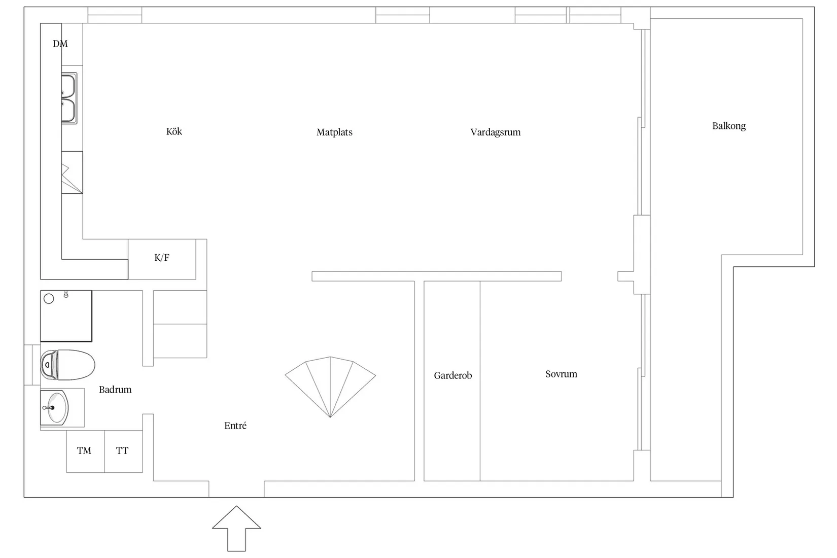 Bostadsrätt, Parkgränd 5, Parkstaden, Borås