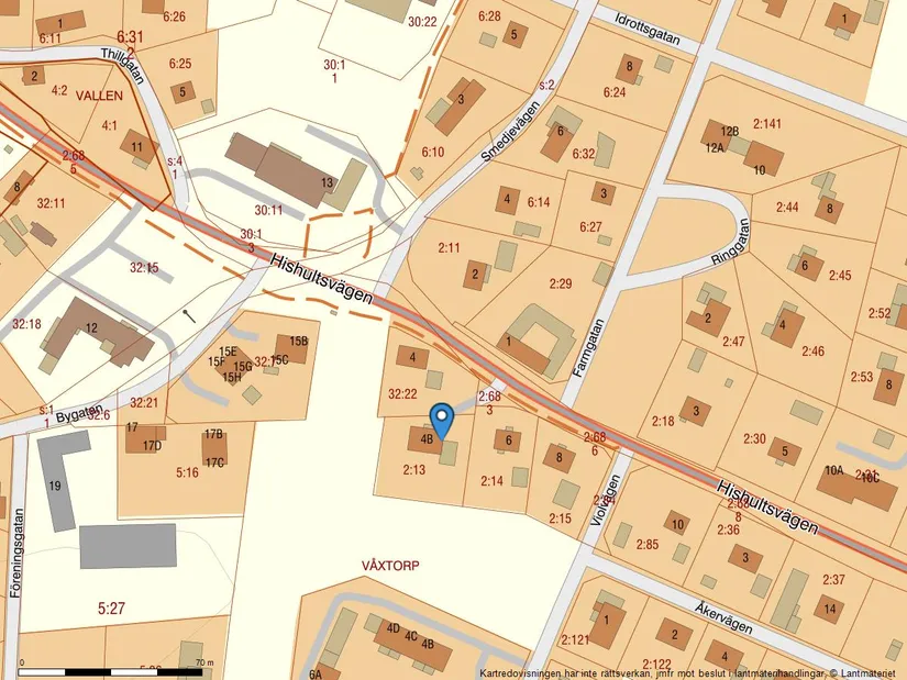 Villa, Hishultsvägen 4B, Våxtorp, Laholm