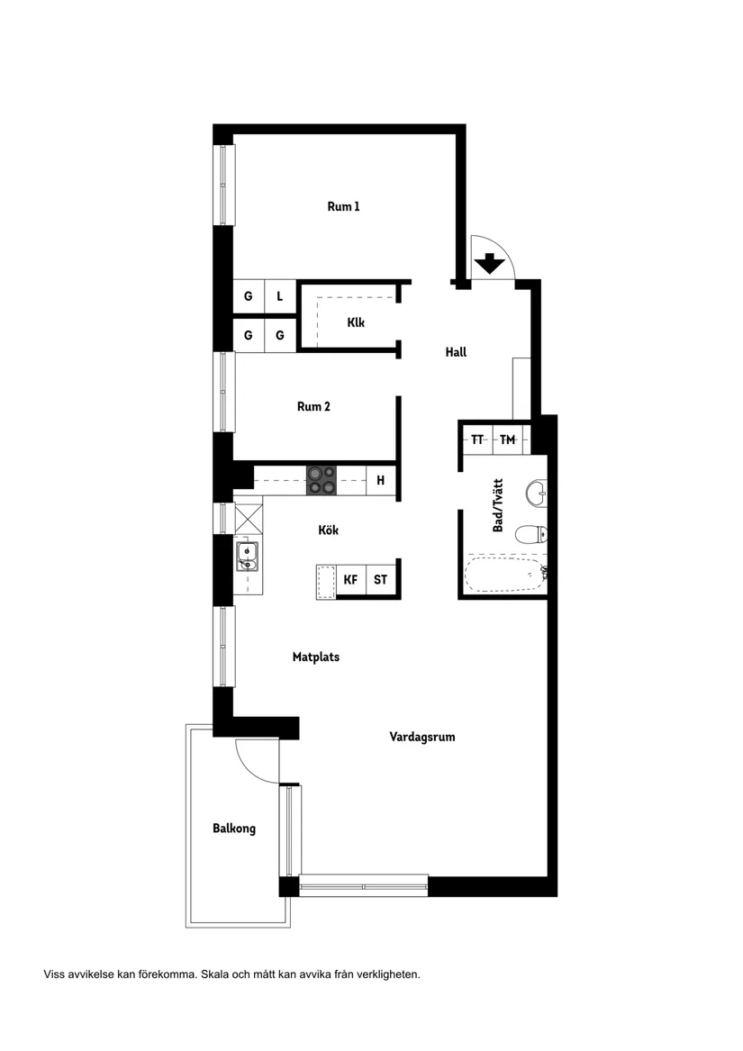 Bostadsrätt, Råtorps parkgata 4, Södra Råtorp, Karlstad