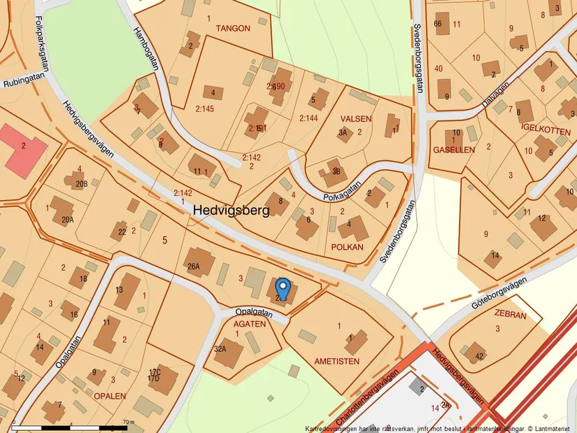 Bostadsrätt, Opalgatan 28B, Eriksberg, Alingsås