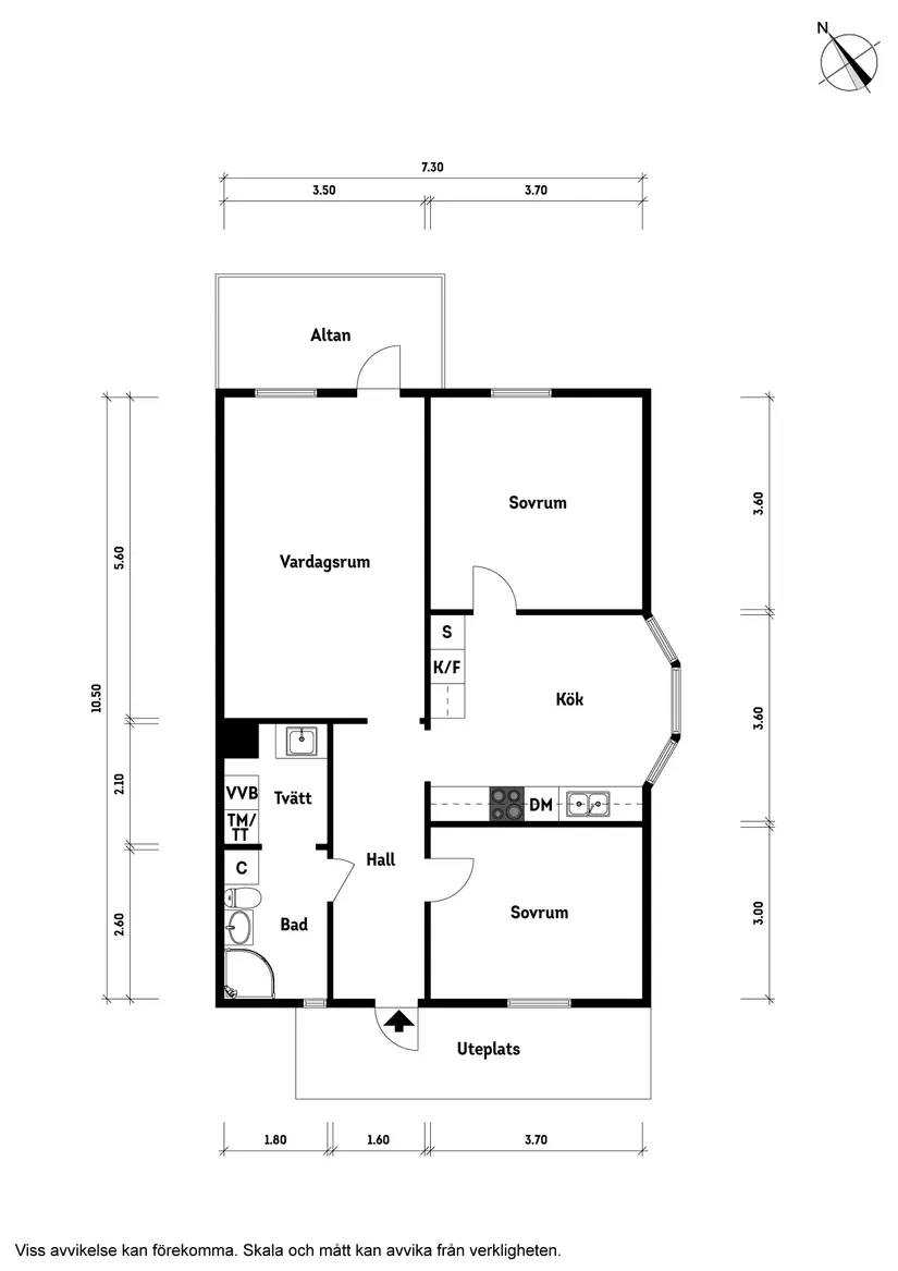 Bostadsrätt, Opalgatan 28B, Eriksberg, Alingsås