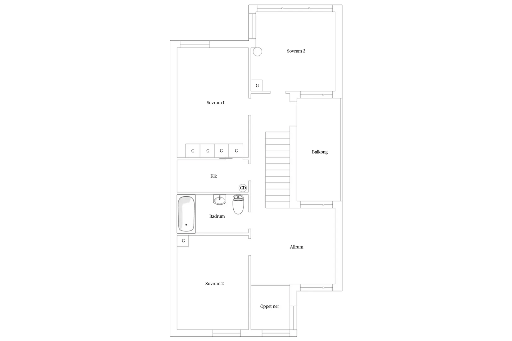Villa, Radhus, Diabasvägen 3, Norra Lännersta, Nacka