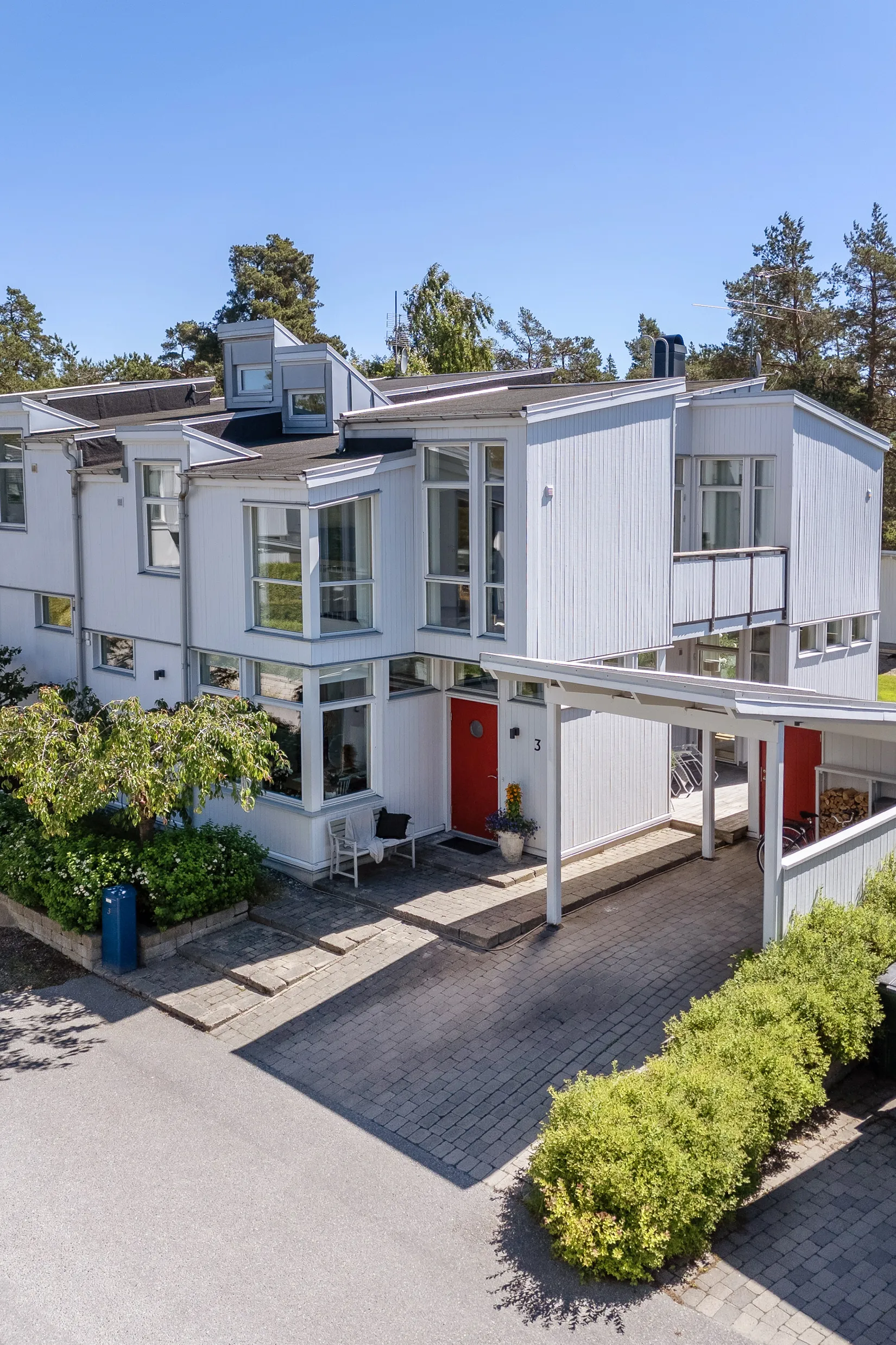 Radhus, Diabasvägen 3, Norra Lännersta, Nacka