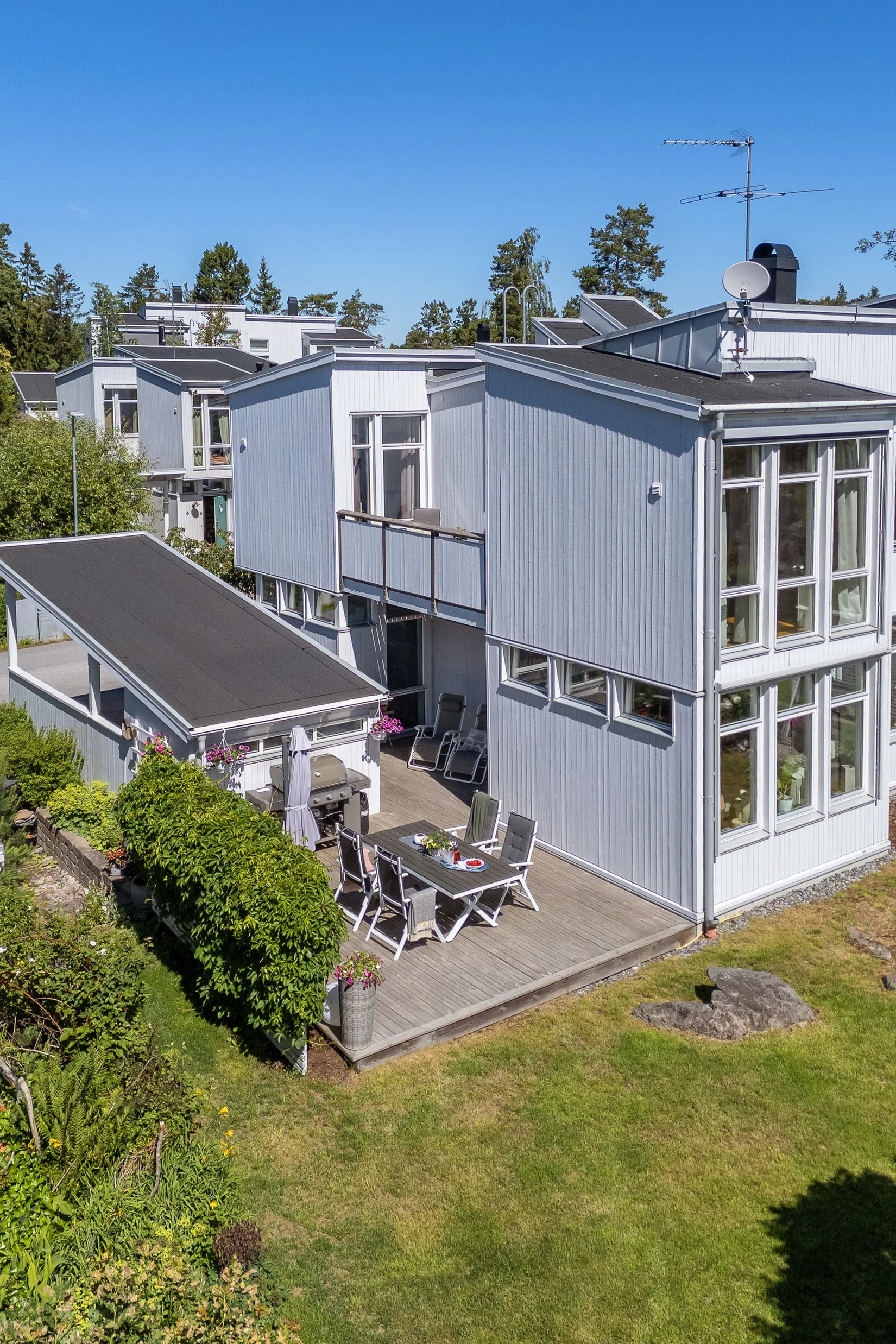 Radhus, Diabasvägen 3, Norra Lännersta, Nacka