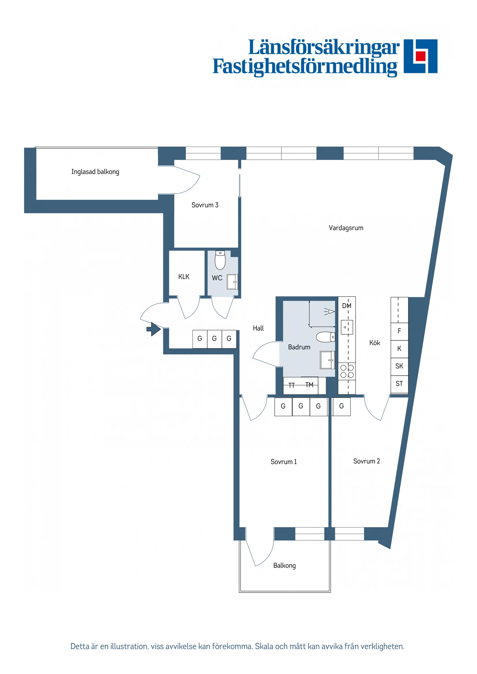 Bostadsrätt, Lokomobilvägen 2C, 5 tr, Nacka Strand, Nacka