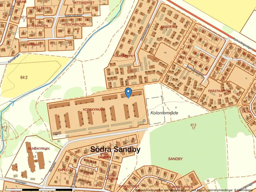 Bostadsrätt, Backgatan 83, Södra Sandby, Lund