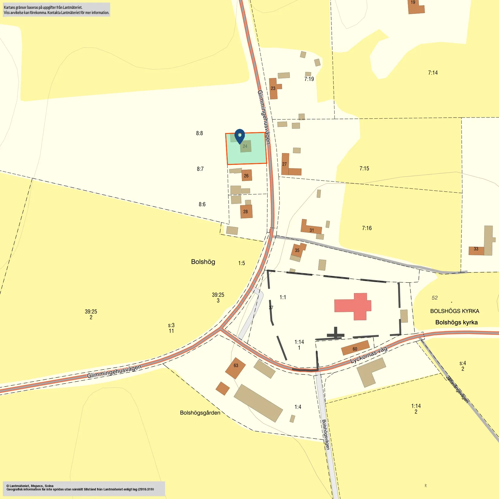 Villa, Glimmingehusvägen 24, Bolshög, Simrishamn