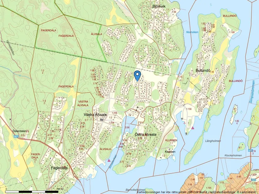 Villa, Björksalavägen 17, Västra Älvsala, Värmdö