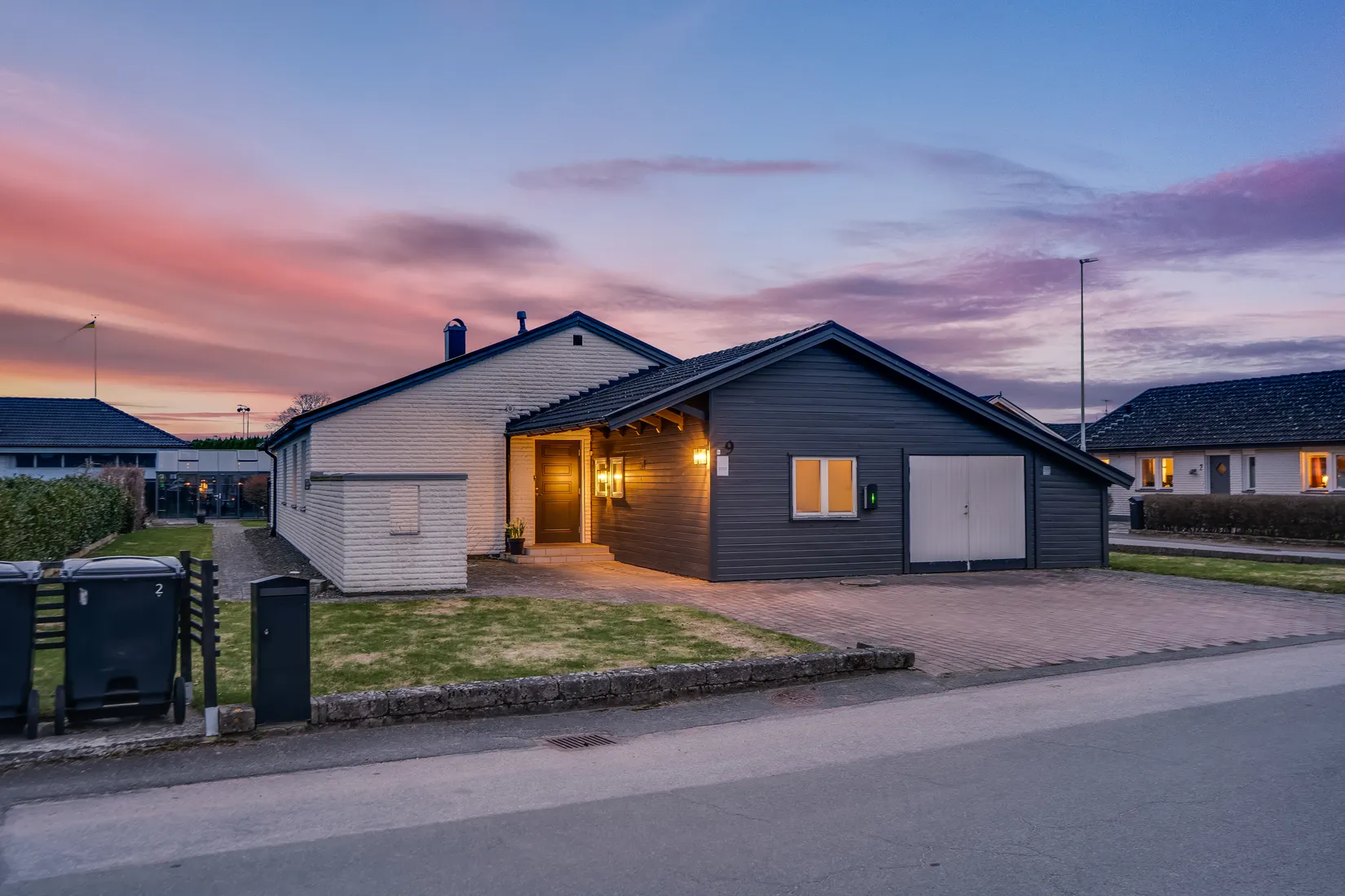 Villa, Nils Jensens väg 9, Hammarslund, Kristianstad