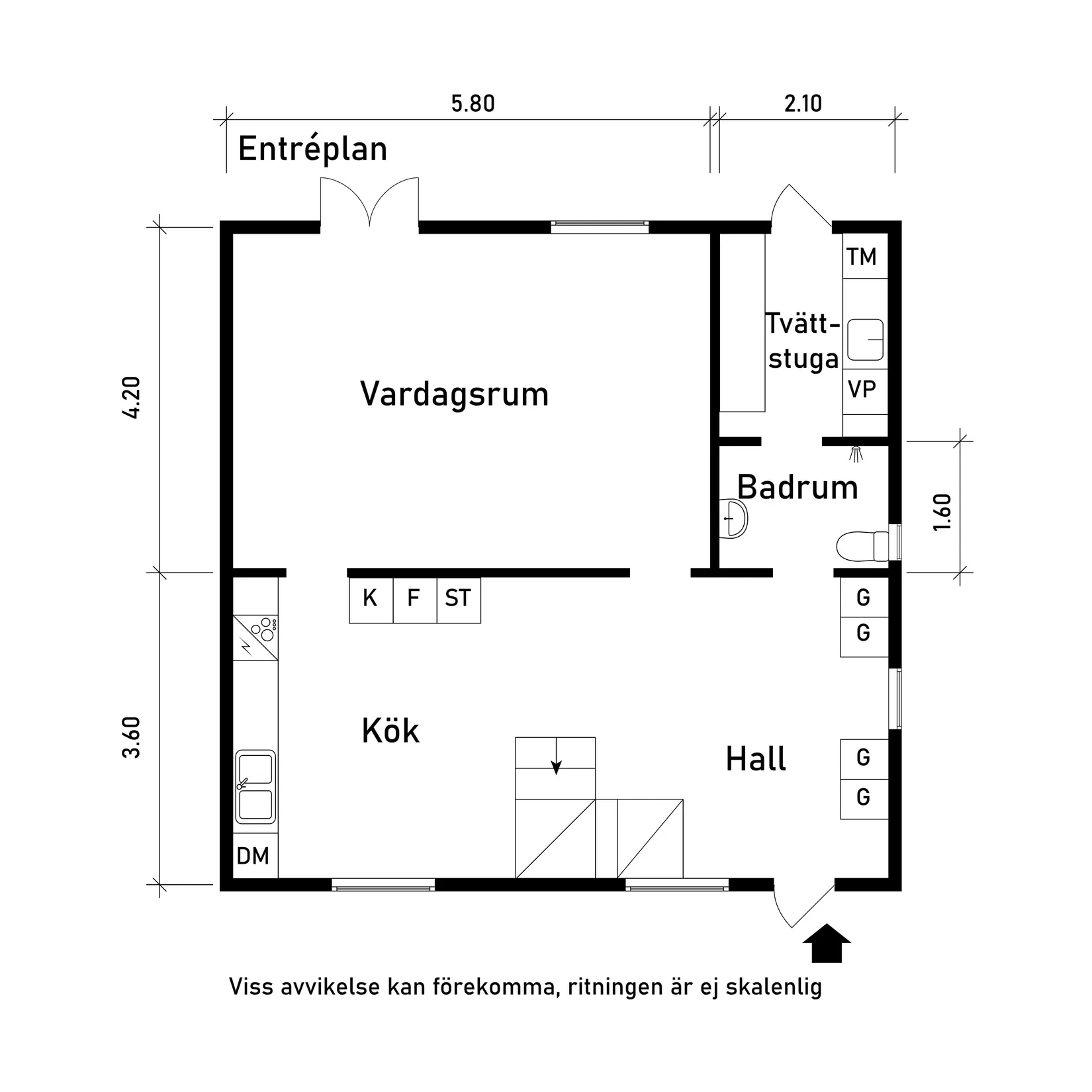 Bostadsrätt, Vilhelmsrogatan 57, Vilhelmsro, Falköping