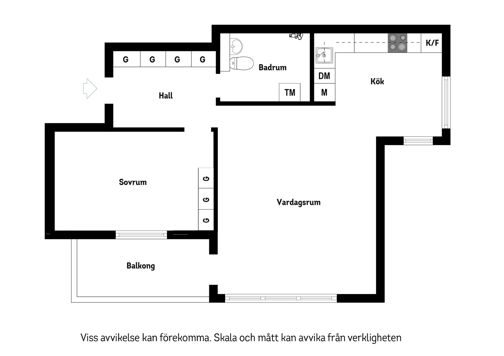 Bostadsrätt, Centrumslingan 51, Vån 4, Solna Centrum, Solna