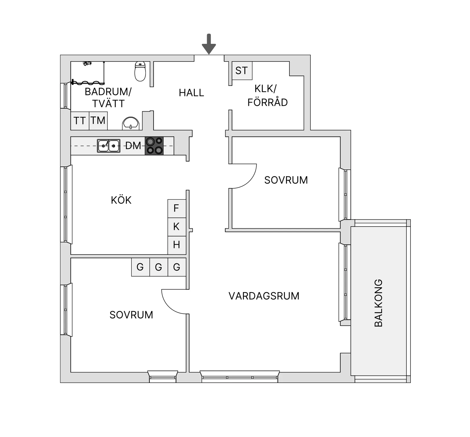 Bostadsrätt, Motionsvägen 2, Sticklinge, Lidingö