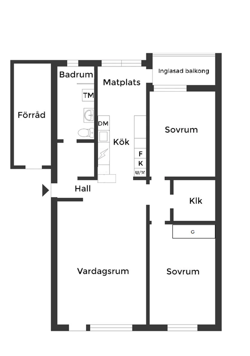 Bostadsrätt, Löpargatan 8A, Västra Fäladen, Landskrona