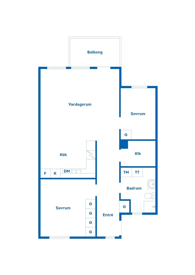 Bostadsrätt, Margretedalsvägen 13B, Centralt, Gnesta