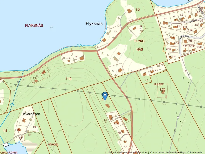 Villa, Flygsnäs 12, Hällingsjö, Mark