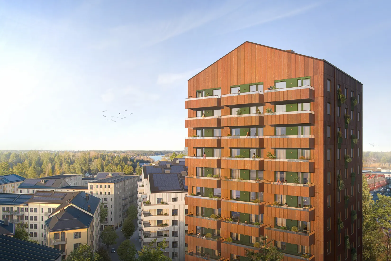 Bostadsrätt, Gaffelseglet 19 lgh 1703 Vyn, våning 7, Vega, Haninge