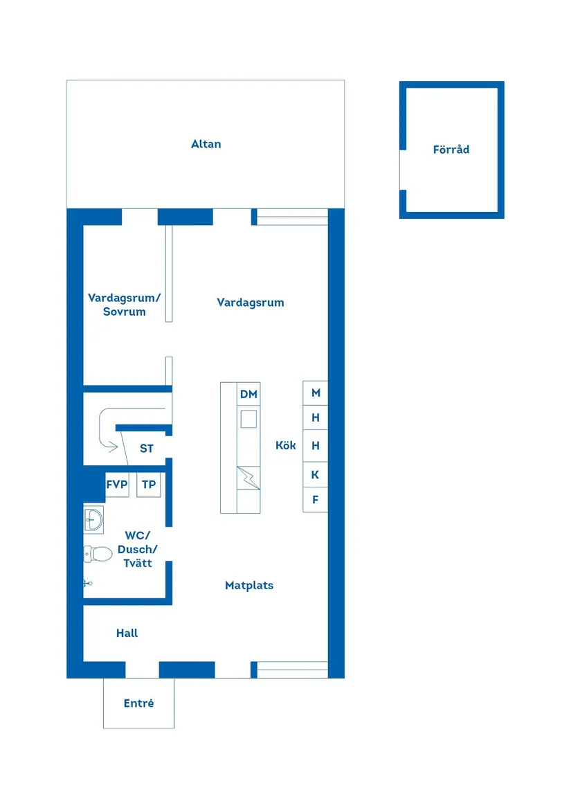 Bostadsrätt, Villa, Gustafstorpsvägen 2, Ljungsbro, Linköping