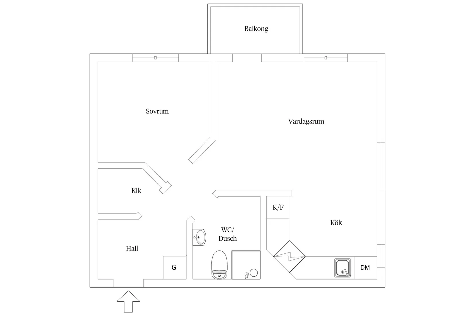 Bostadsrätt, Edsvägen 1B, Centrala Huddinge, Huddinge