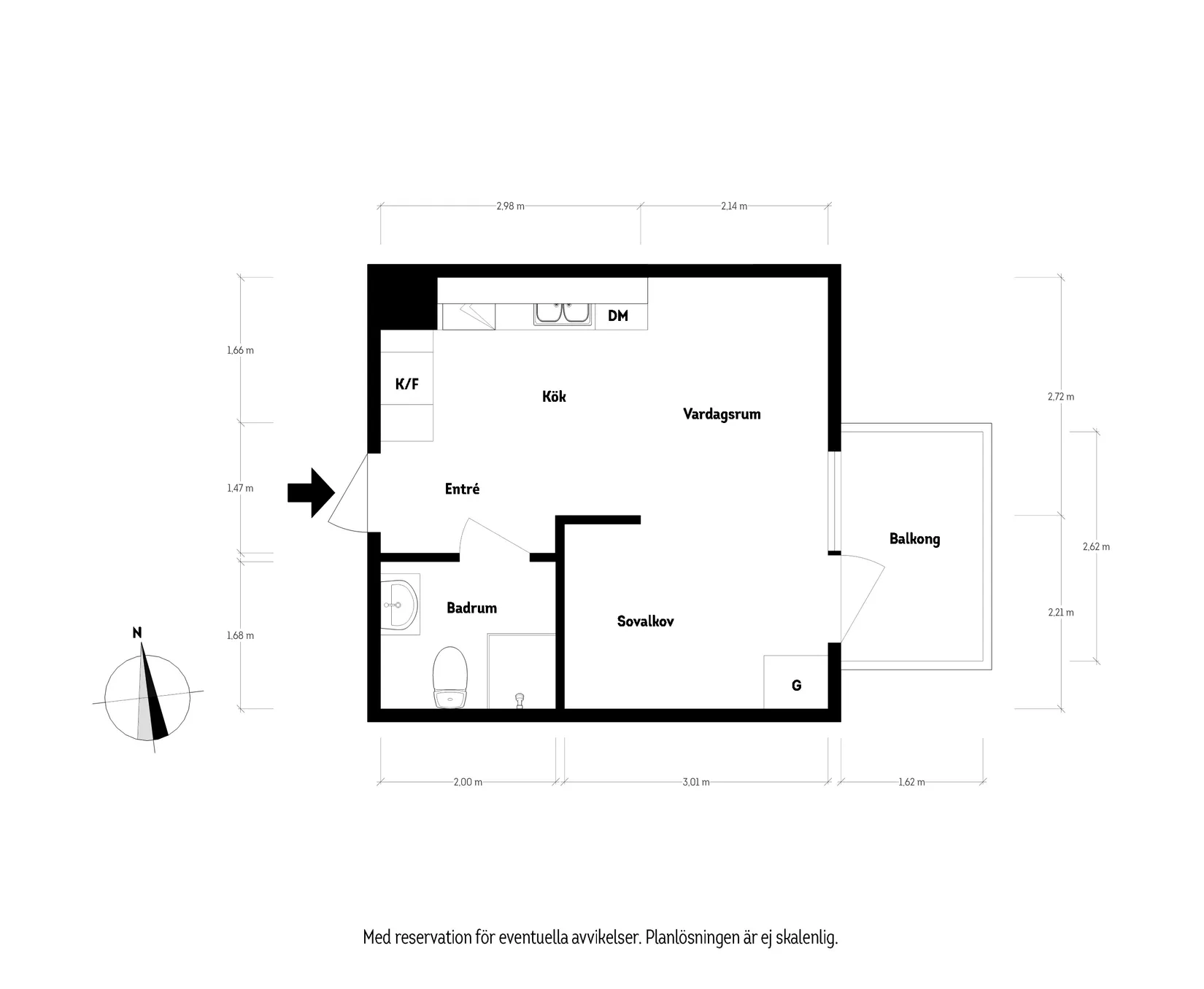 Bostadsrätt, Volrat Thamsgatan 15, Johanneberg, Göteborg