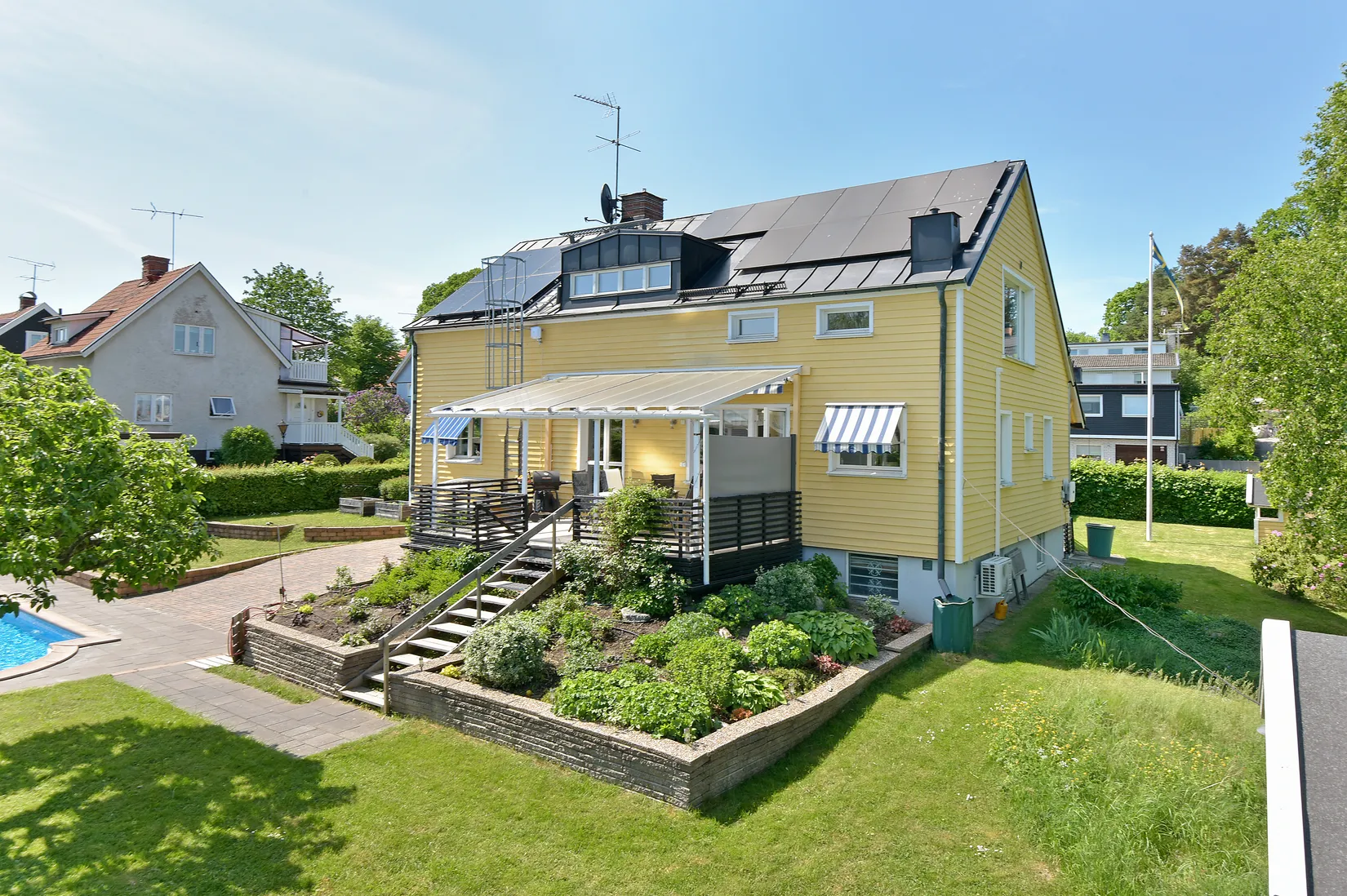 Villa, Törnbuskstigen 8, Spånga Solhem, Stockholm