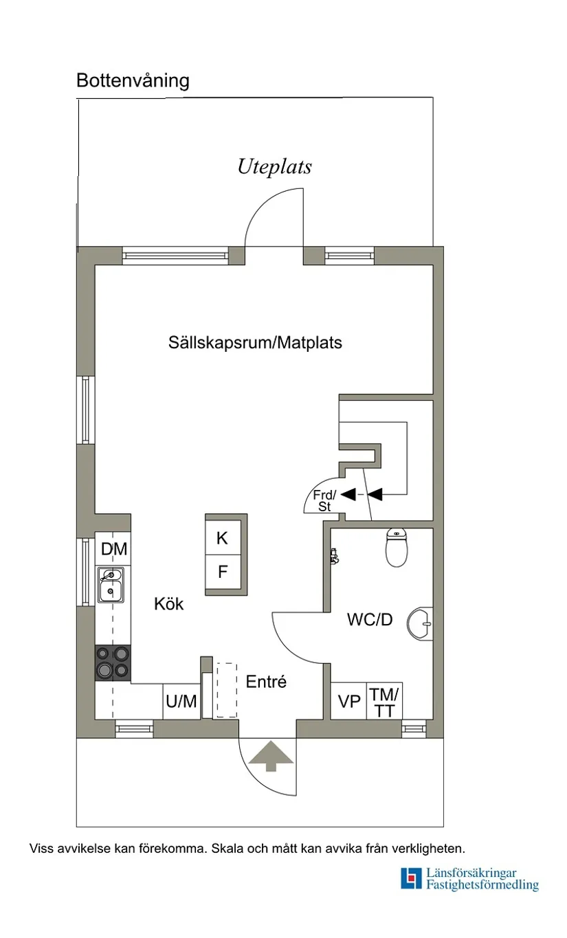 Bostadsrätt, Fyllerydsvägen 55G, Sandsbro, Växjö