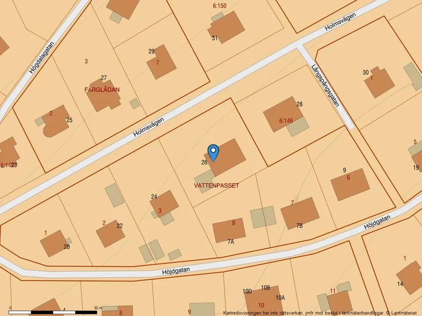 Villa, Holmsvägen 26, Nedre Holm, Motala