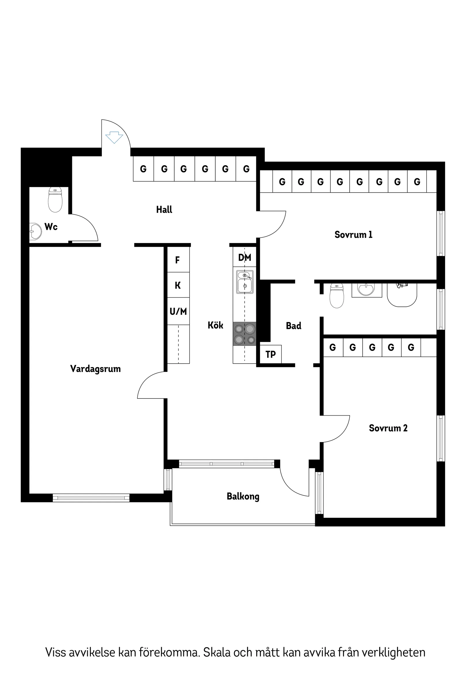 Bostadsrätt, Kampementsgatan 24, Gärdet, Stockholm