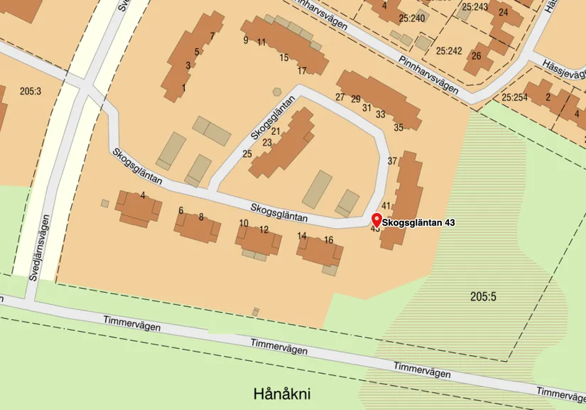 Bostadsrätt, Skogsgläntan 43, Hånåkni, Mora