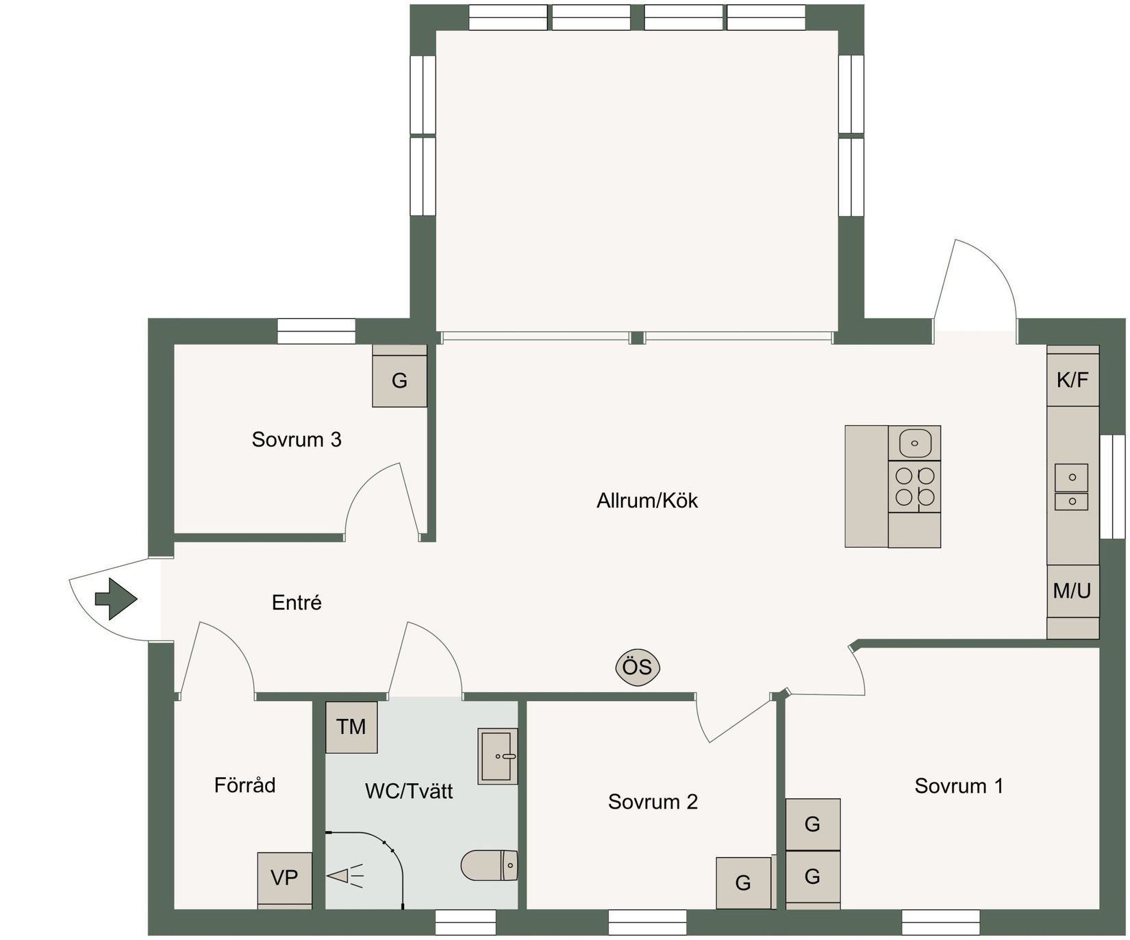 Villa, Björnstigen 7, villa , Hemavan Syterskalet , Storuman